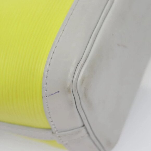 LOUIS VUITTON Epi Nanonoe Shoulder Bag Yellow M42501 LV Auth 114521V - Picture 5 of 16